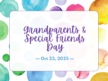 Save the Date: Grandparents & Special Friends Day